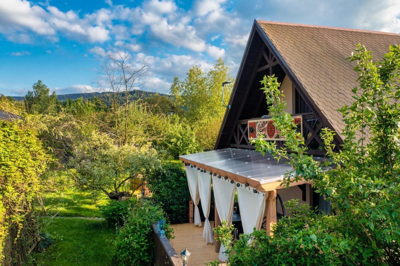 Smyrkowy Dom Z Kominkiem Z Goraca Balia Kolo Karpacza Janowice Wielkie Exterior photo